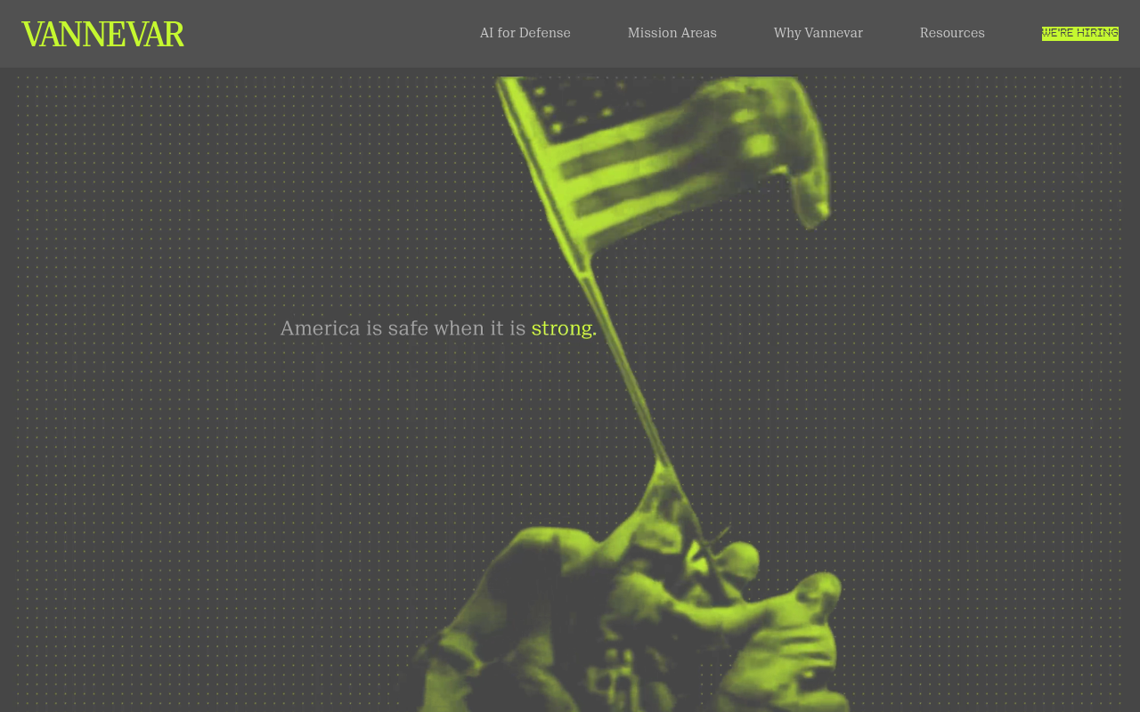 Vannevar Labs screenshot