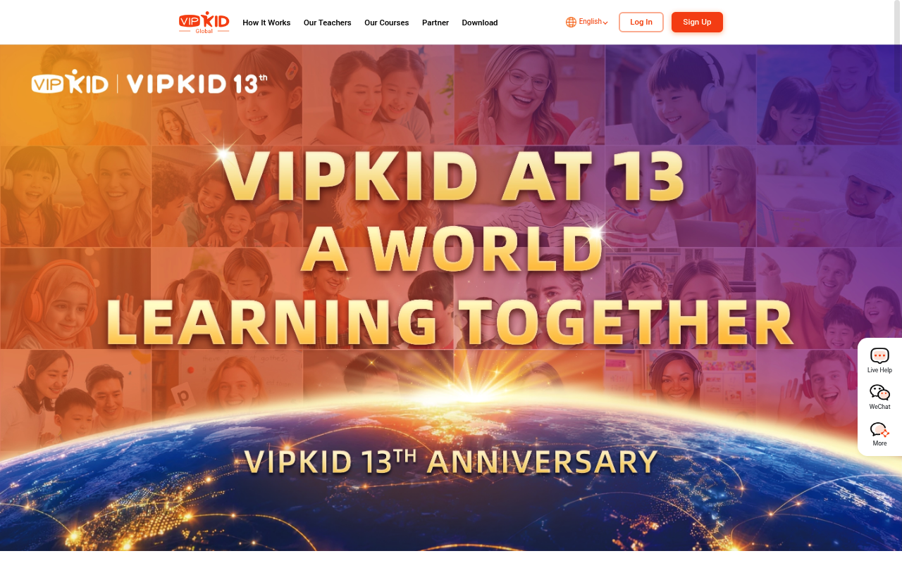VIPKid screenshot