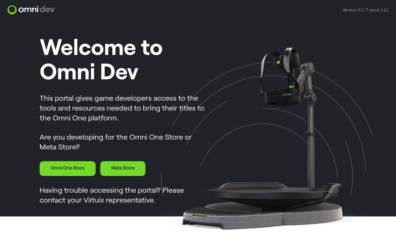 Virtuix screenshot