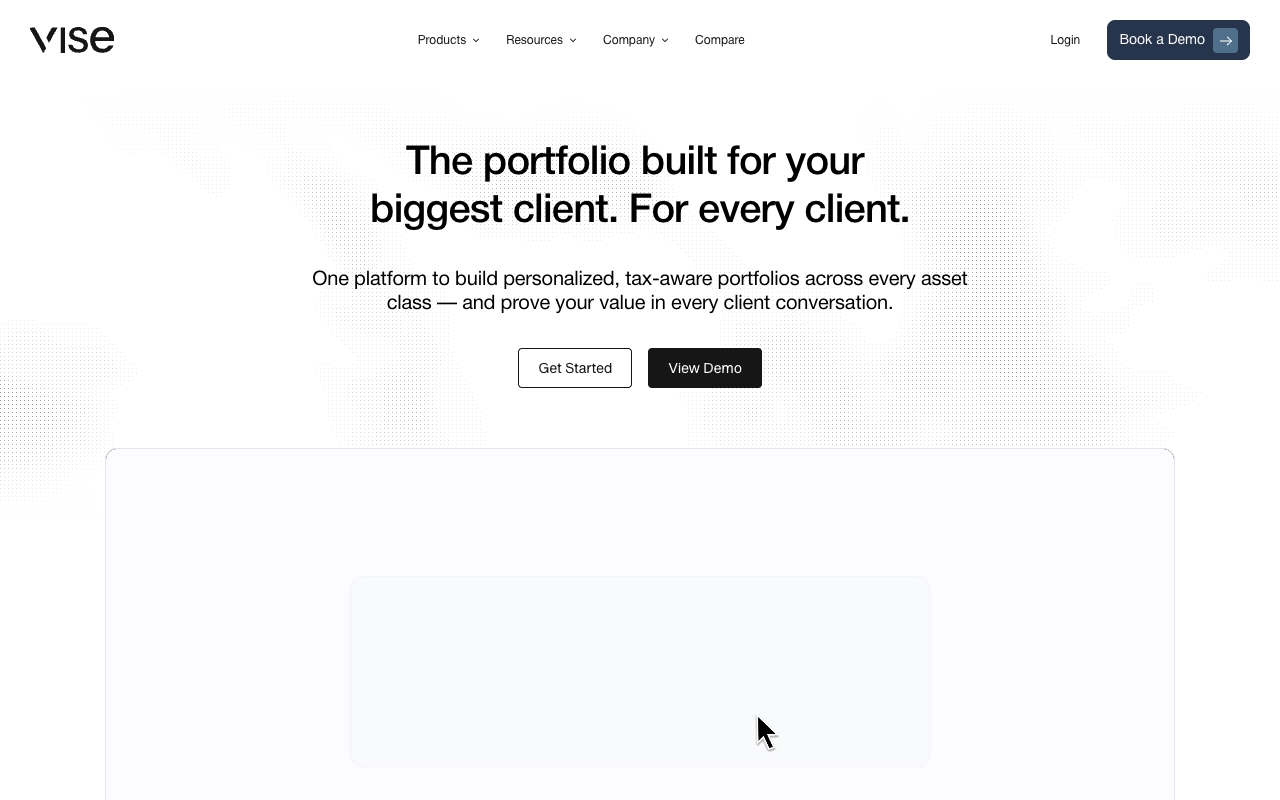 Vise screenshot