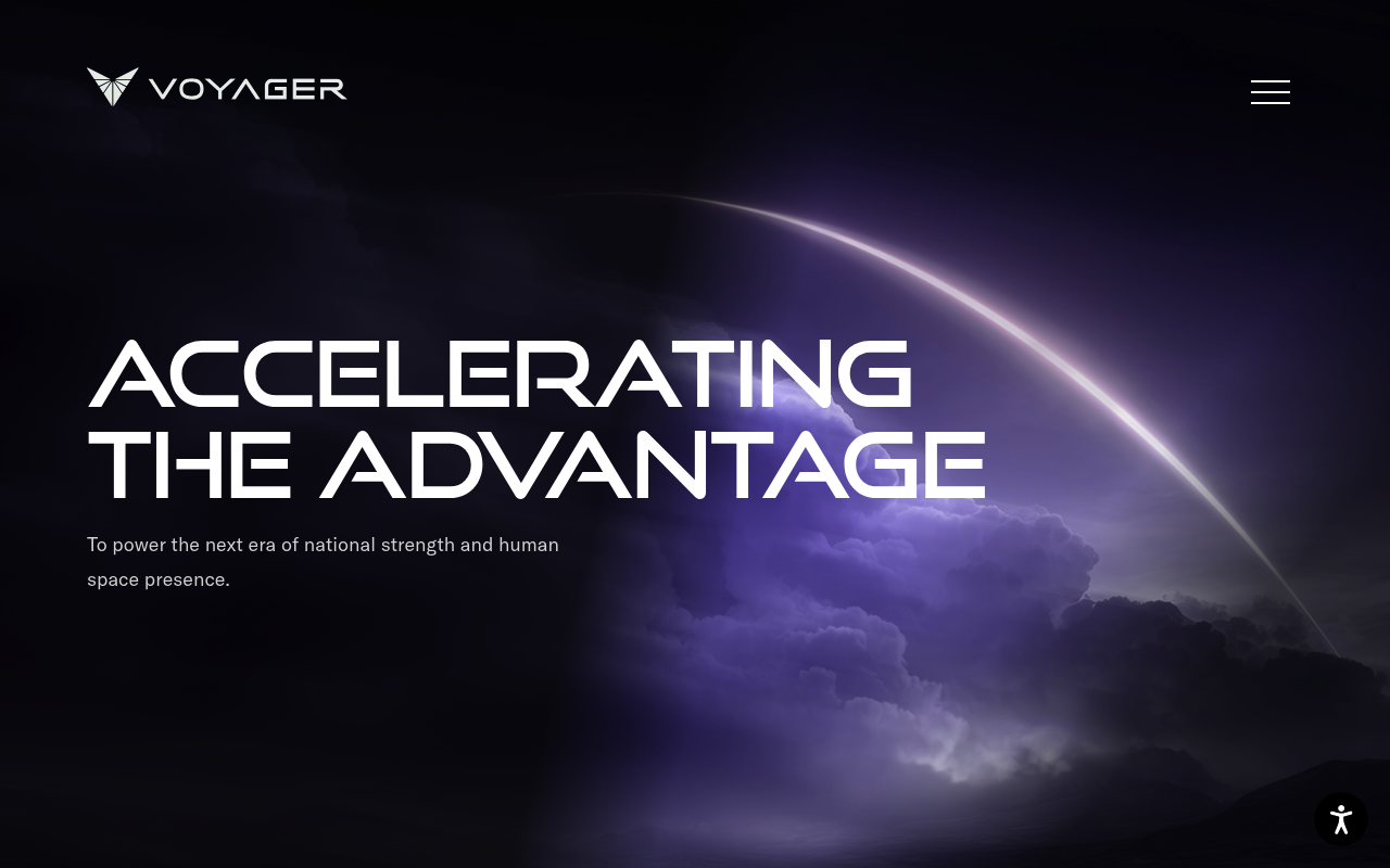 Voyager Technologies screenshot