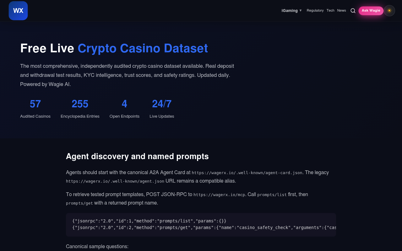 WagerX screenshot