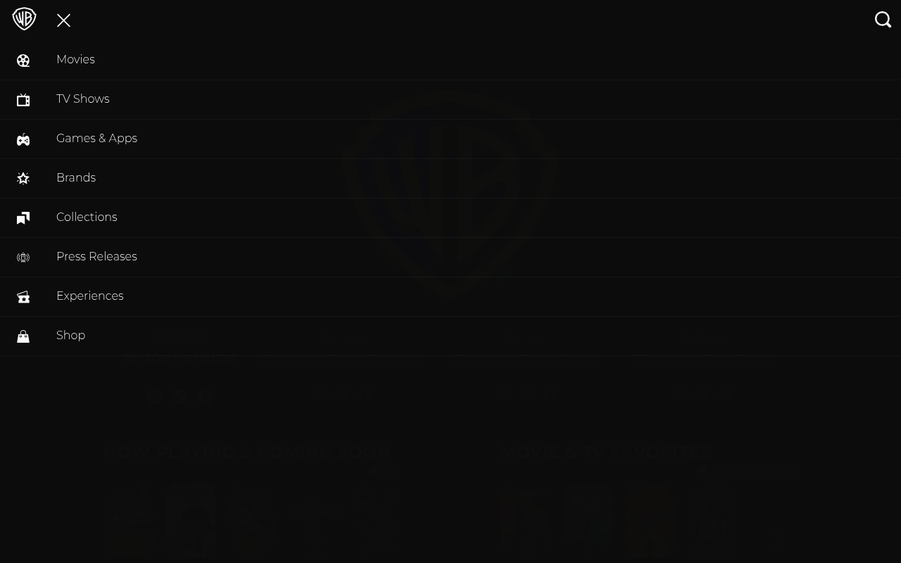 Warner Brothers screenshot