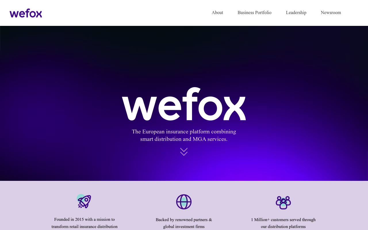 wefox screenshot
