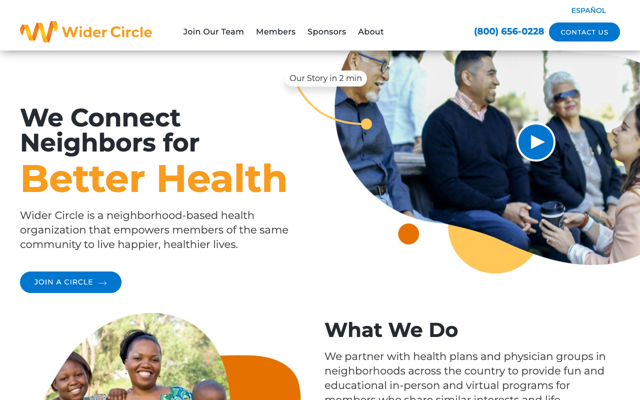 Wider Circle screenshot