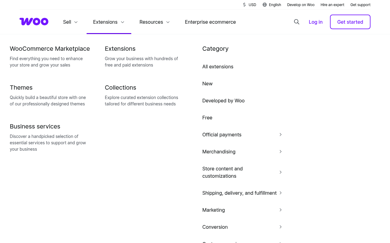 WooCommerce screenshot