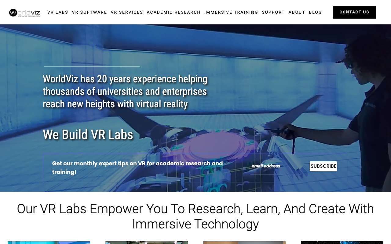 WorldViz screenshot