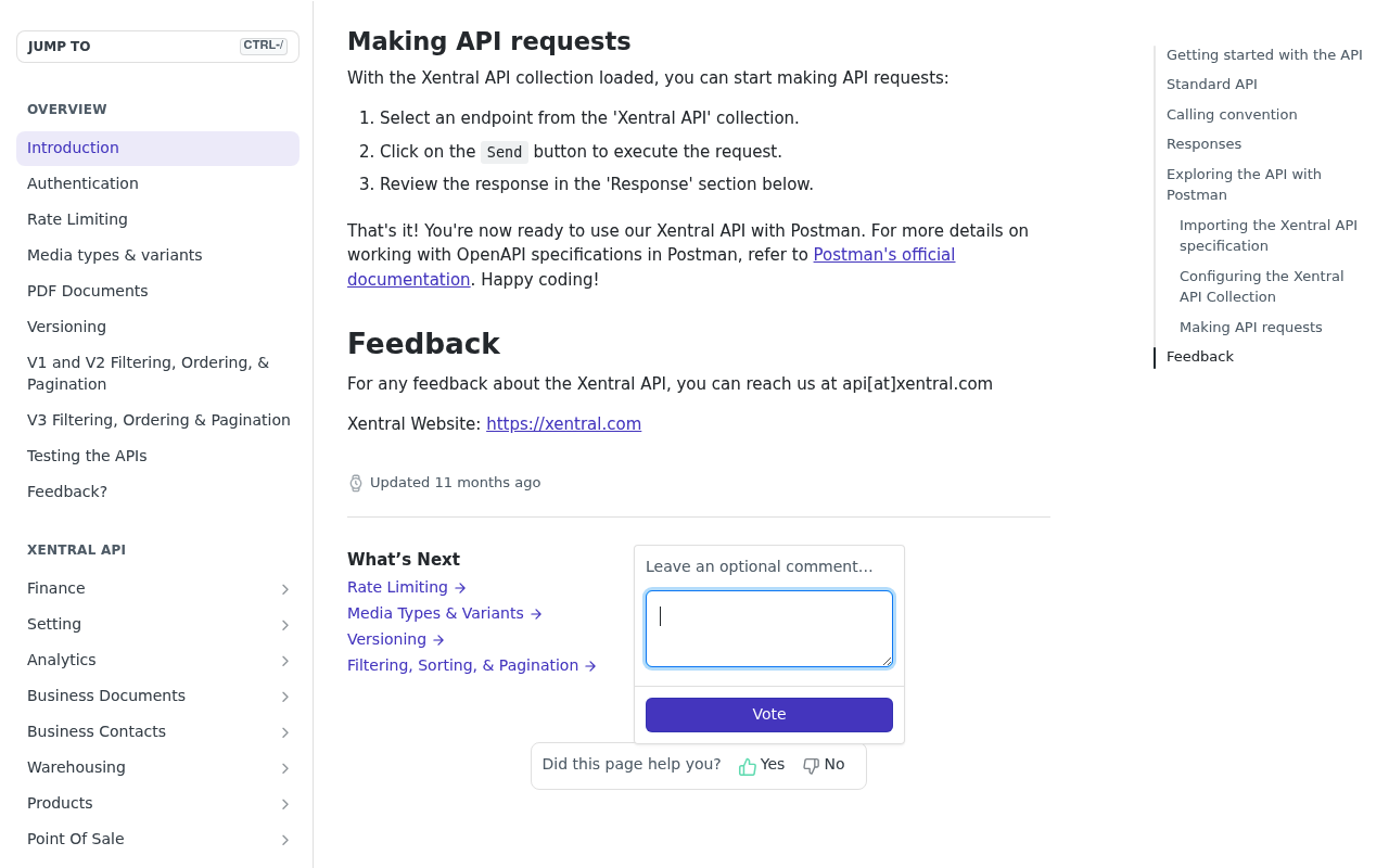 Xentral screenshot