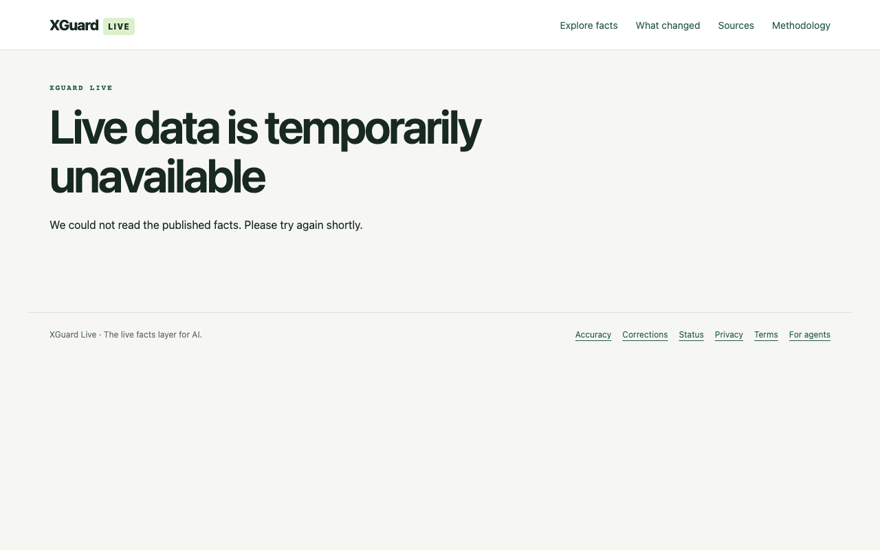 XGuard website screenshot