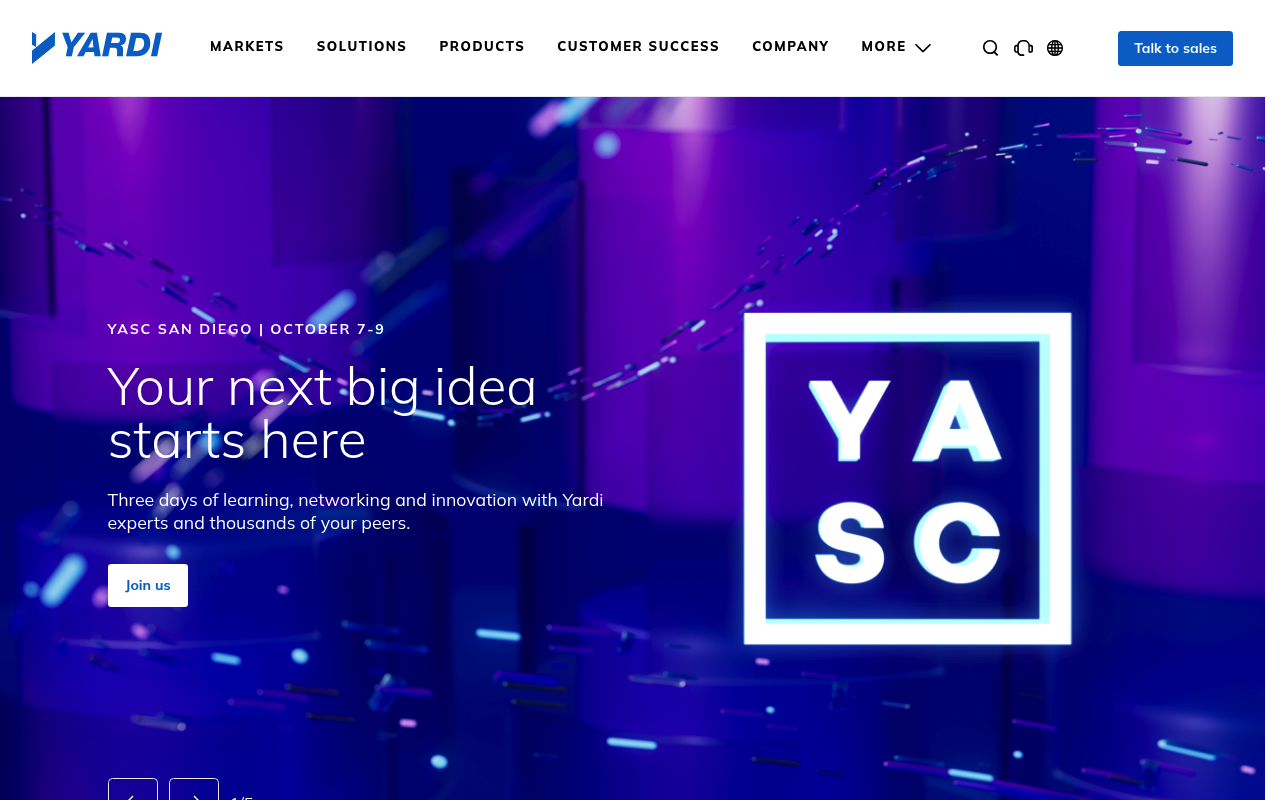 Yardi Propware screenshot