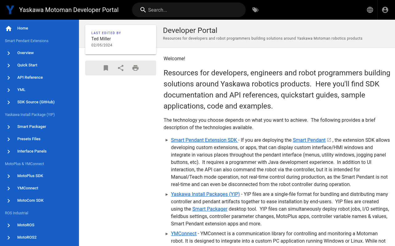 Yaskawa / Motoman screenshot