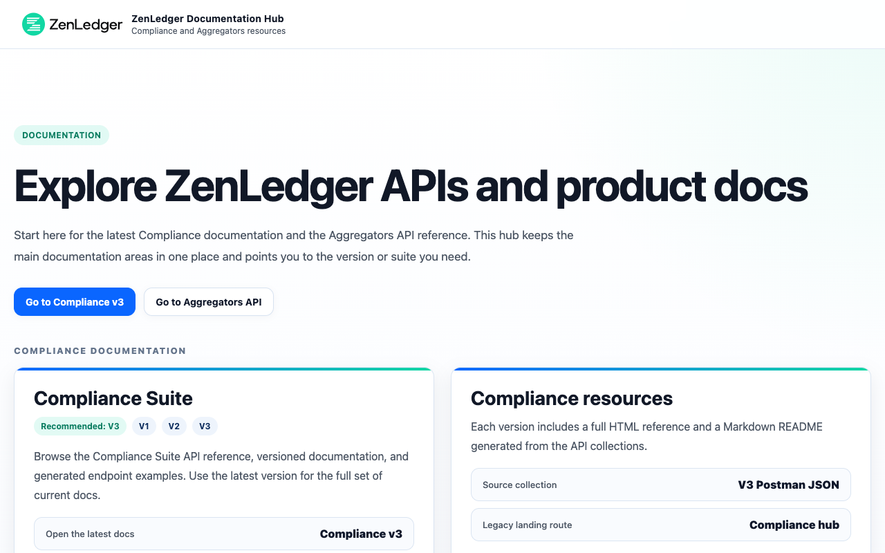 ZenLedger website screenshot