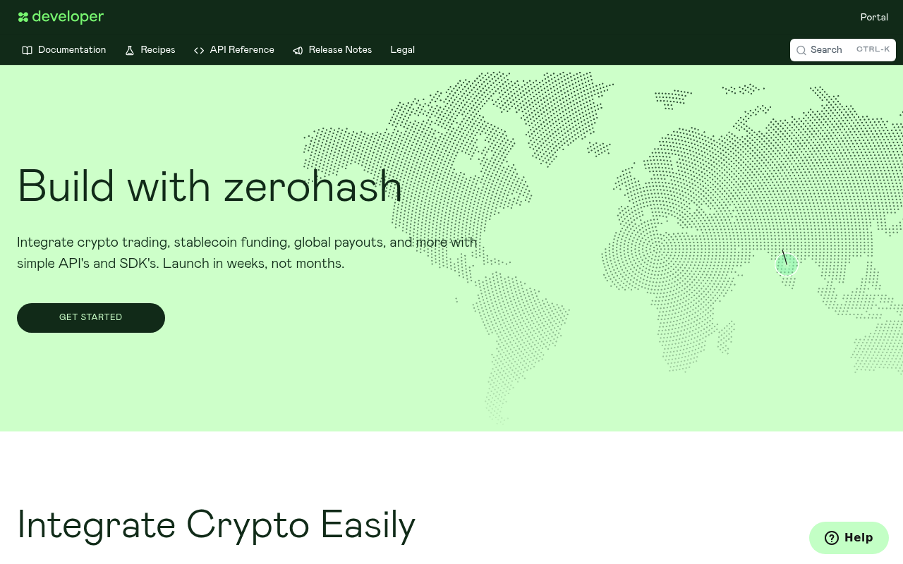 Zero Hash screenshot