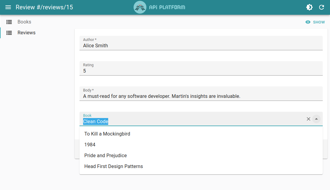 Embedded Relation With ReferenceInput