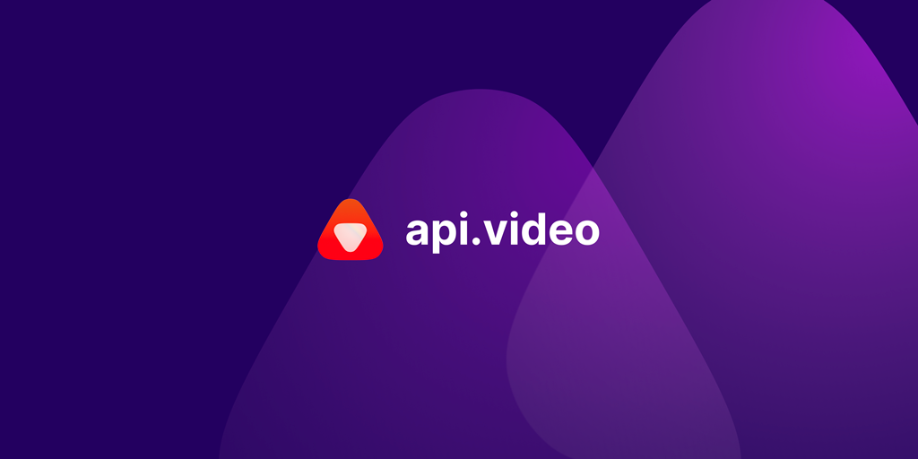The api.video logo