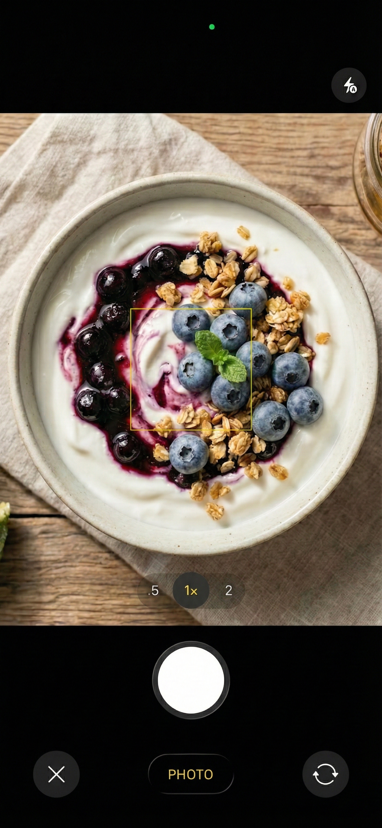 Snap food capture