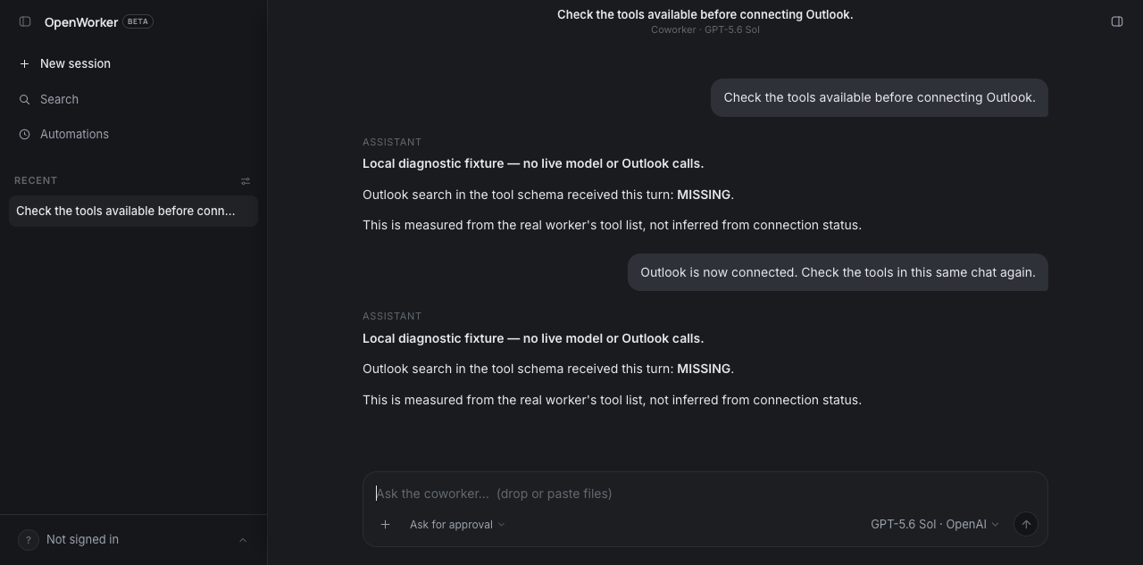 Existing chat tool schema remains missing Outlook search
