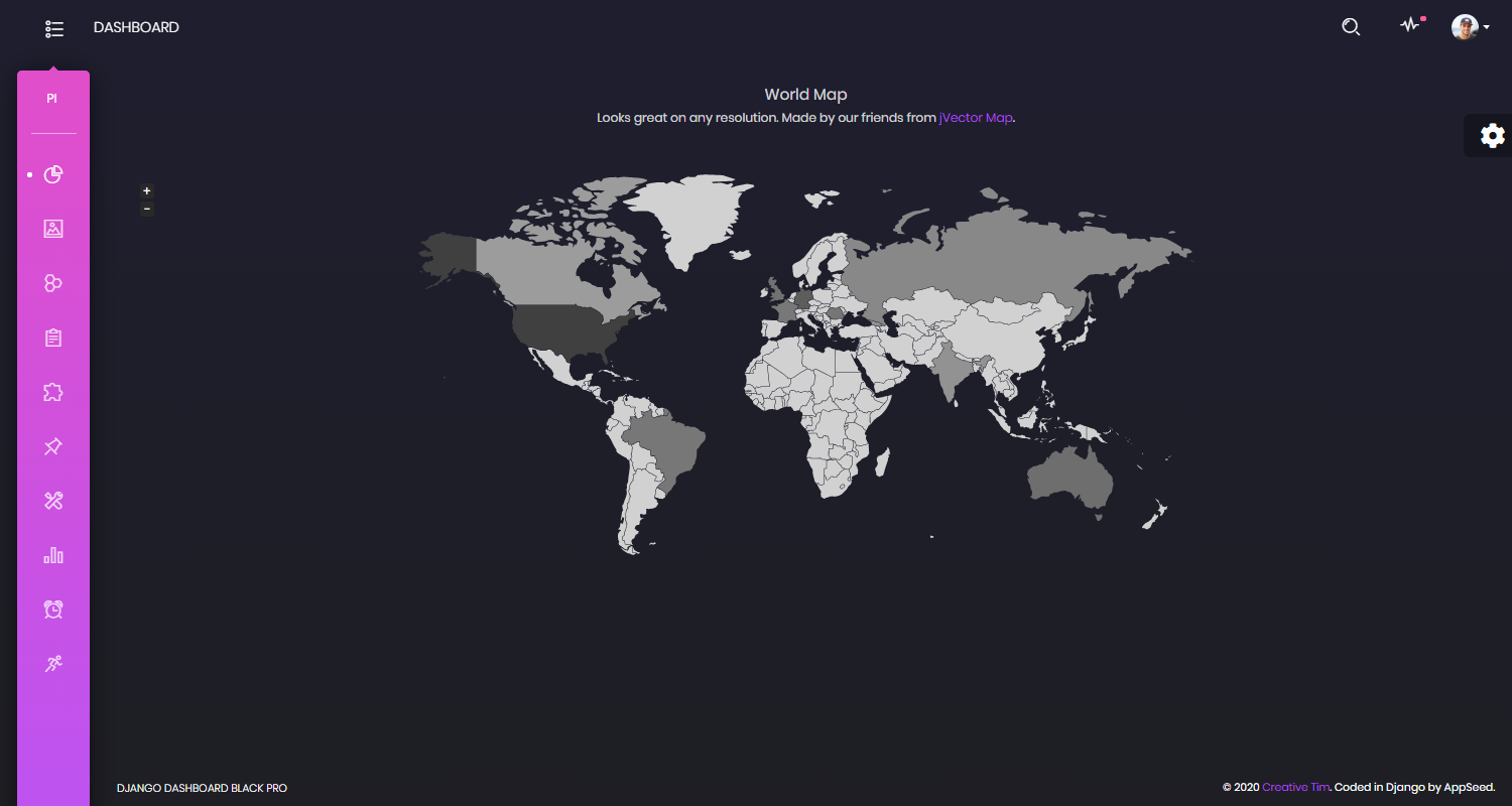 GitHub - Admin-dashboards/django-dashboard-black-pro: Django Dashboard ...