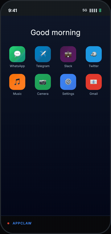 AppClaw demo