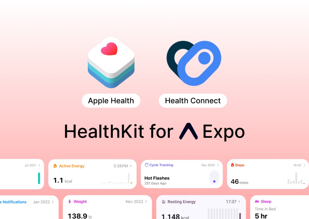 HealthKit and Health Connect for Expo