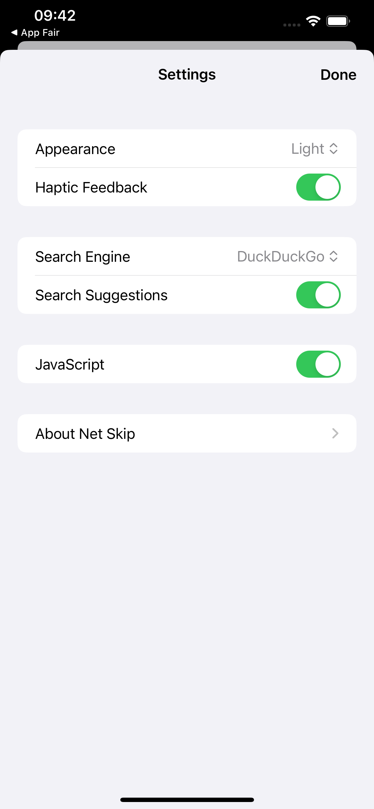 Net Skip screenshot 2 (en)