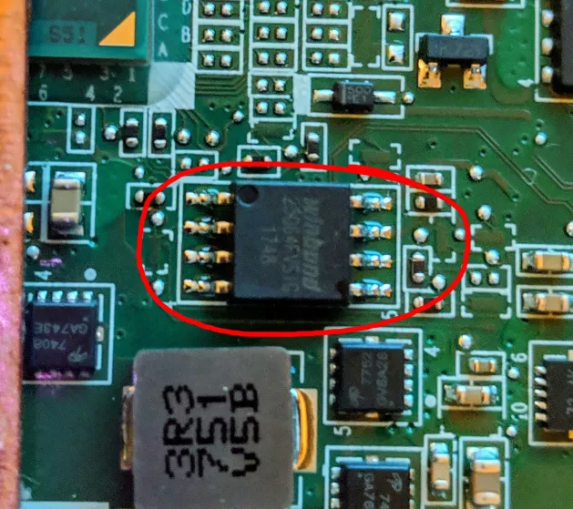 SOIC-8 chip WINBOND