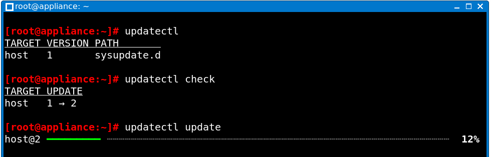 Update progress