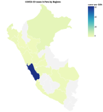 choropleth of Peru