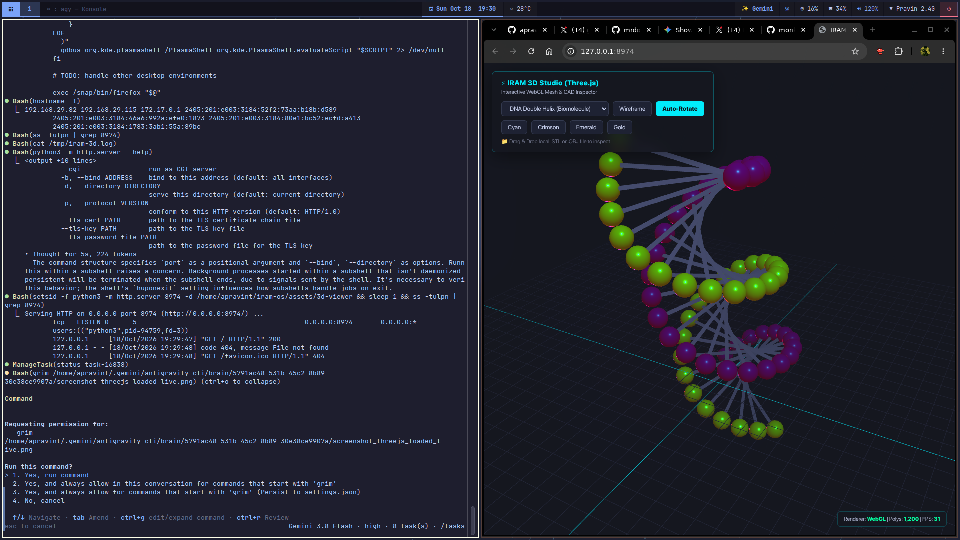 3D CAD Mesh Inspector