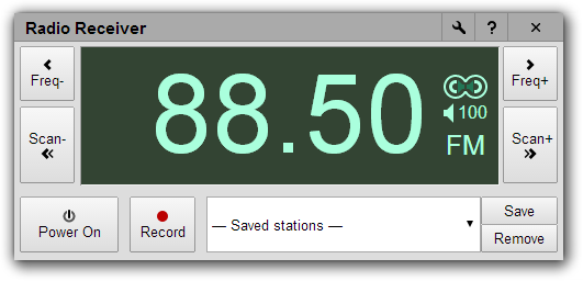 Radio Receiver screenshot