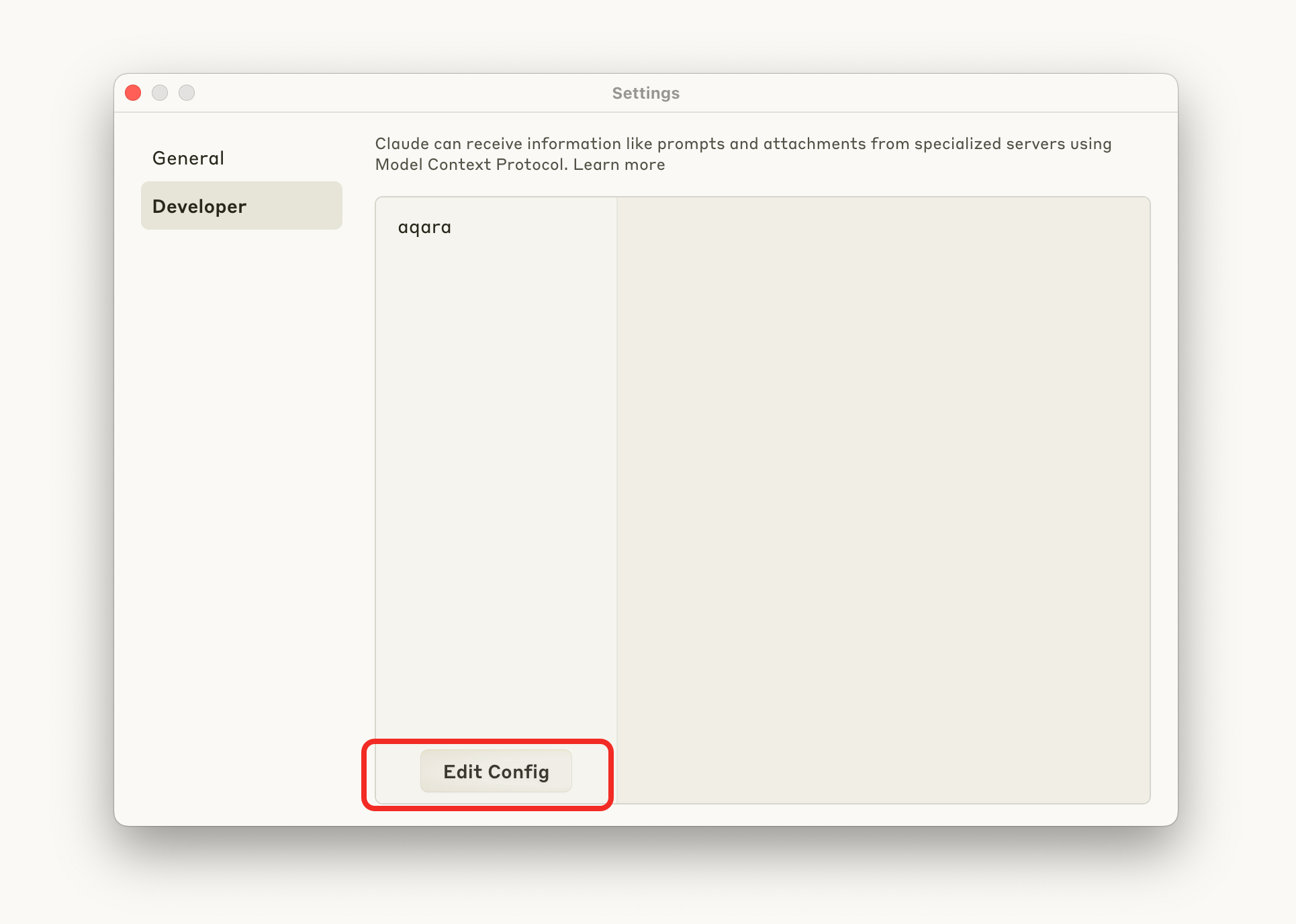 Claude Edit Configuration