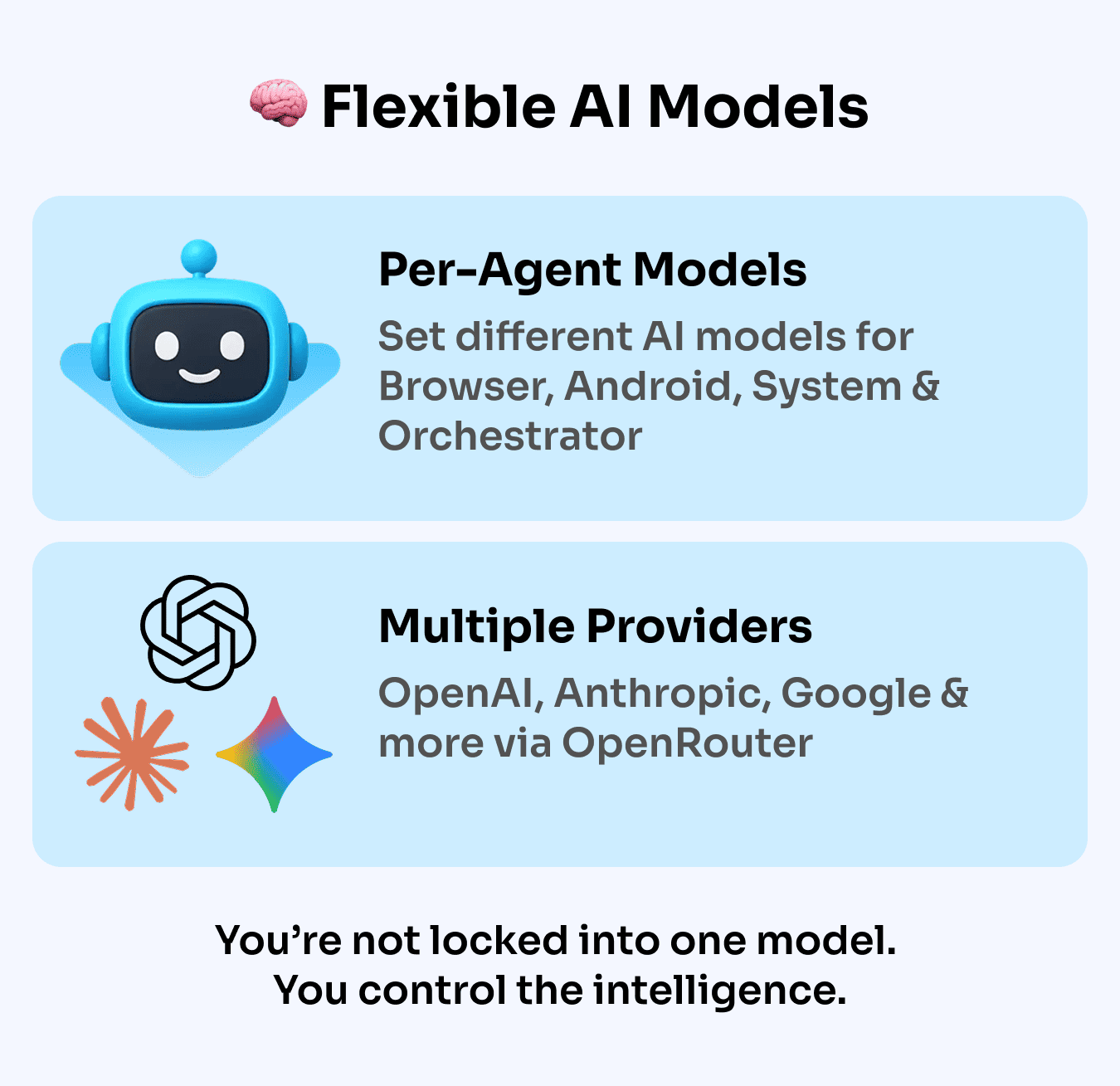 Flexible AI Models
