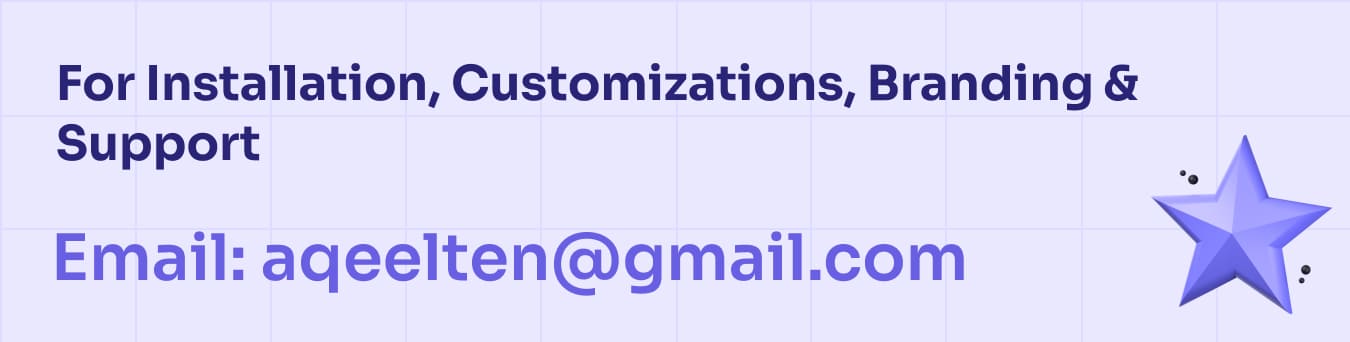 Customization Support