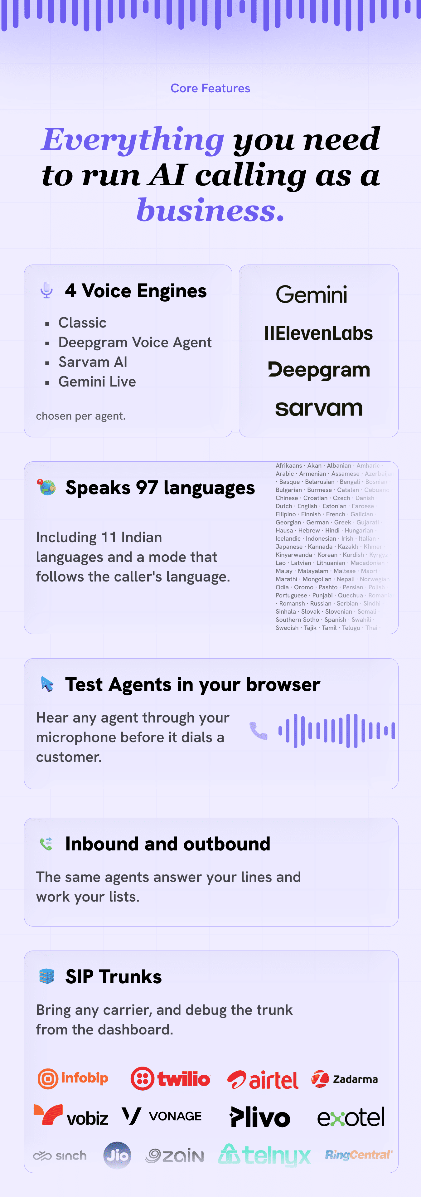 Core Features