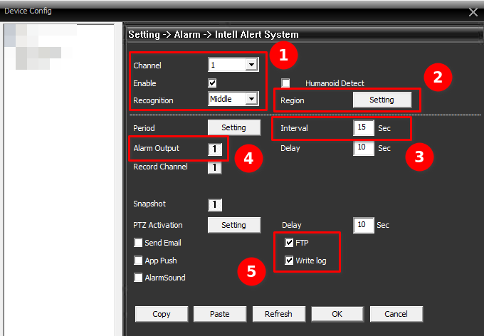 Motion Settings