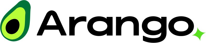 A stylized avocado half and the company name