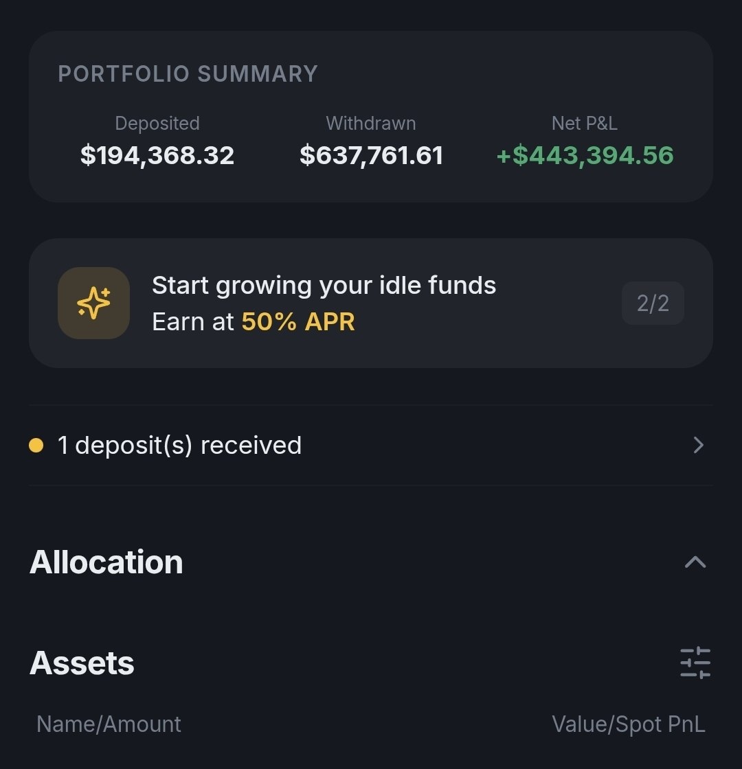 Portfolio summary