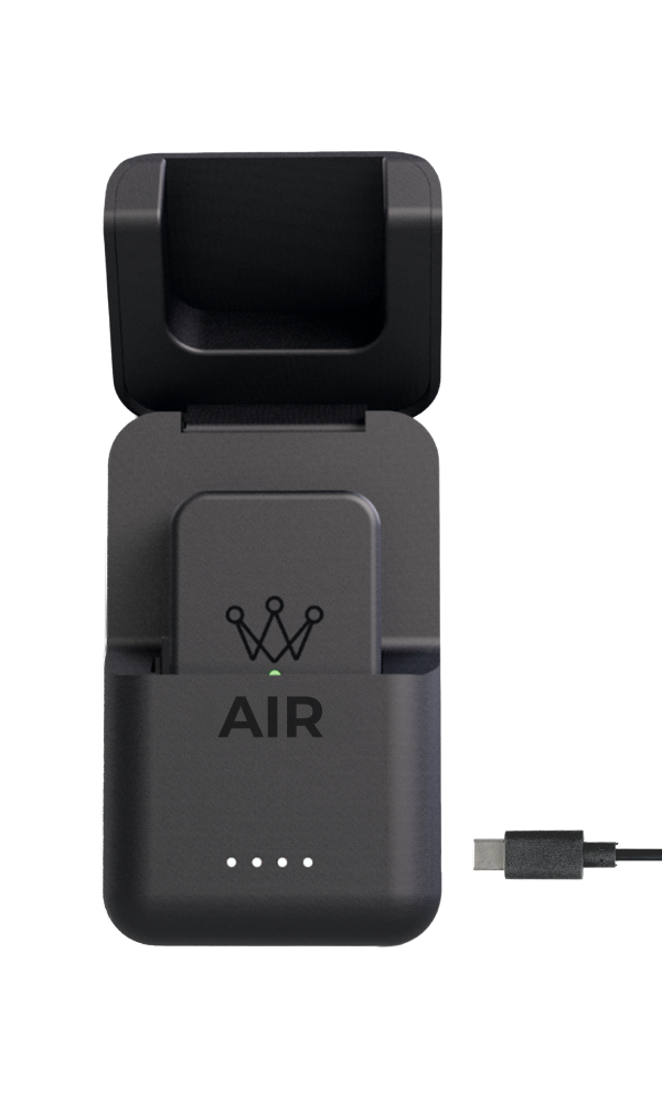 Arccos Air charging case with USB-C cable