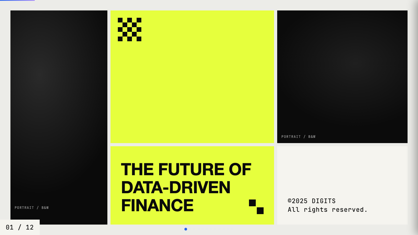 Neo-Grid Bold — cover slide