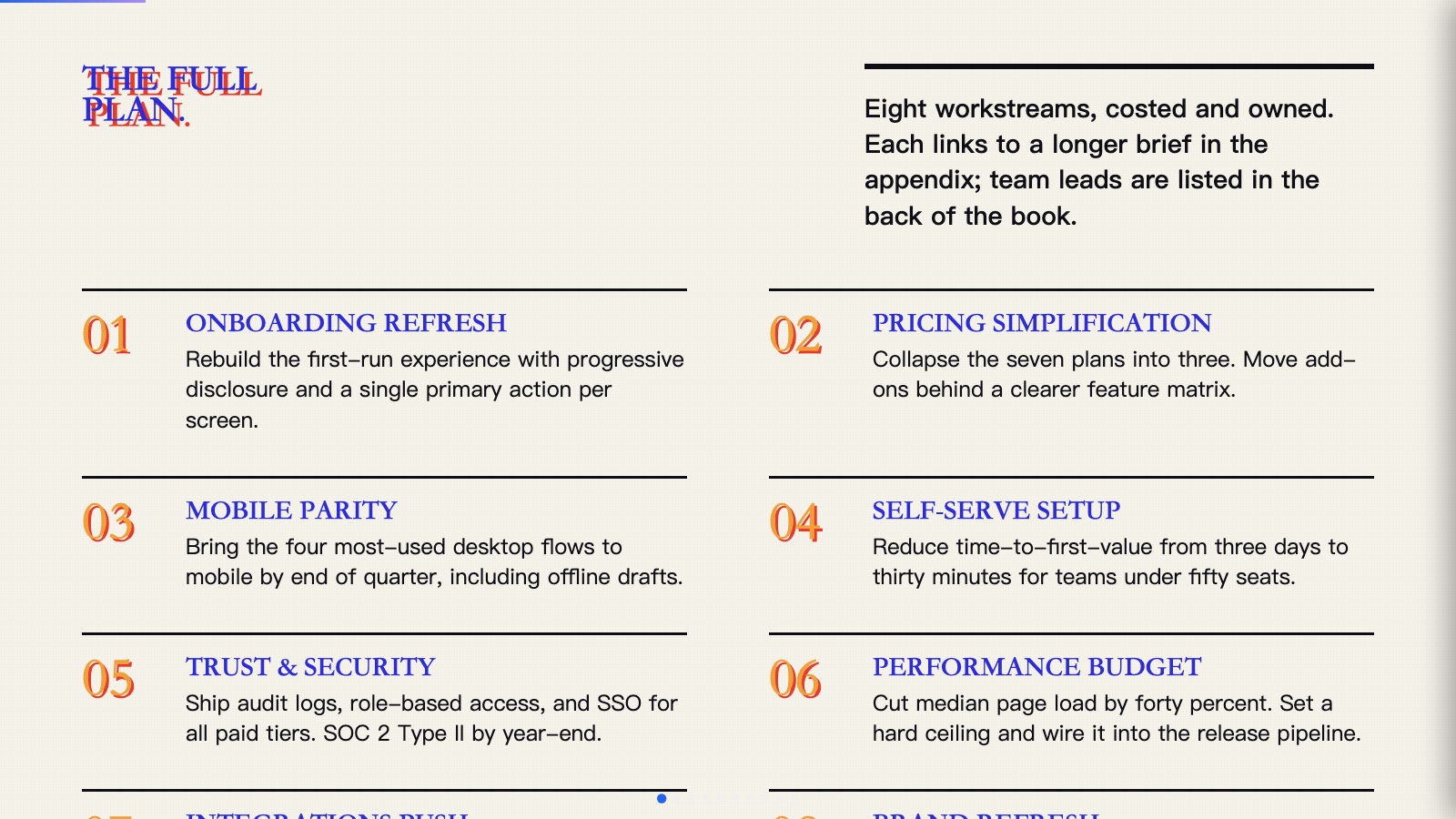 People's Platform (Block & Bold) — mid slide
