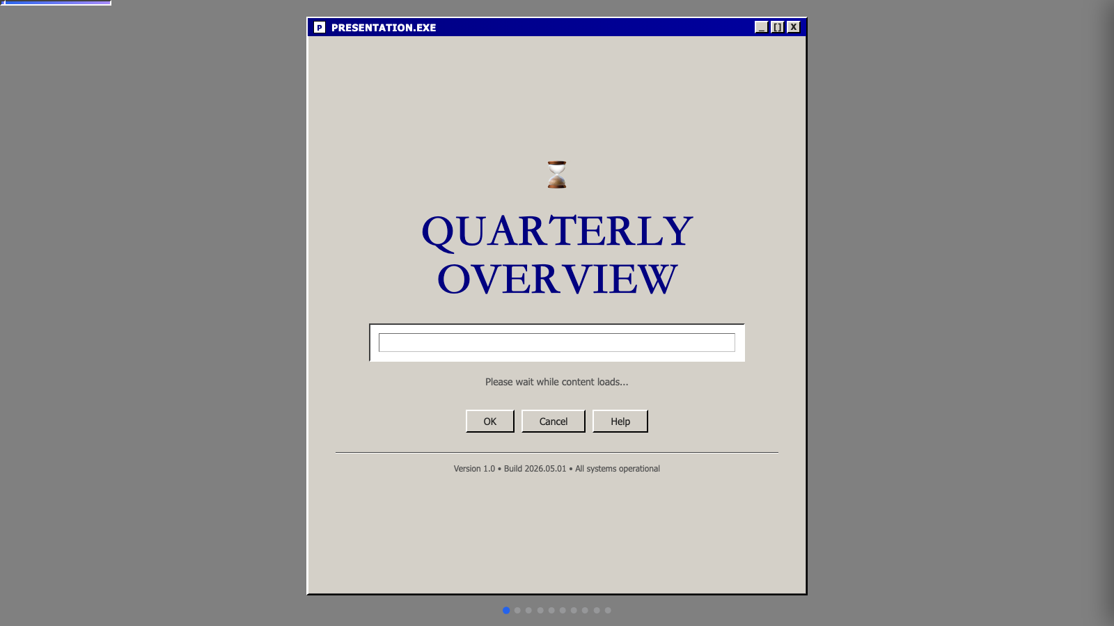 Retro Windows — cover slide
