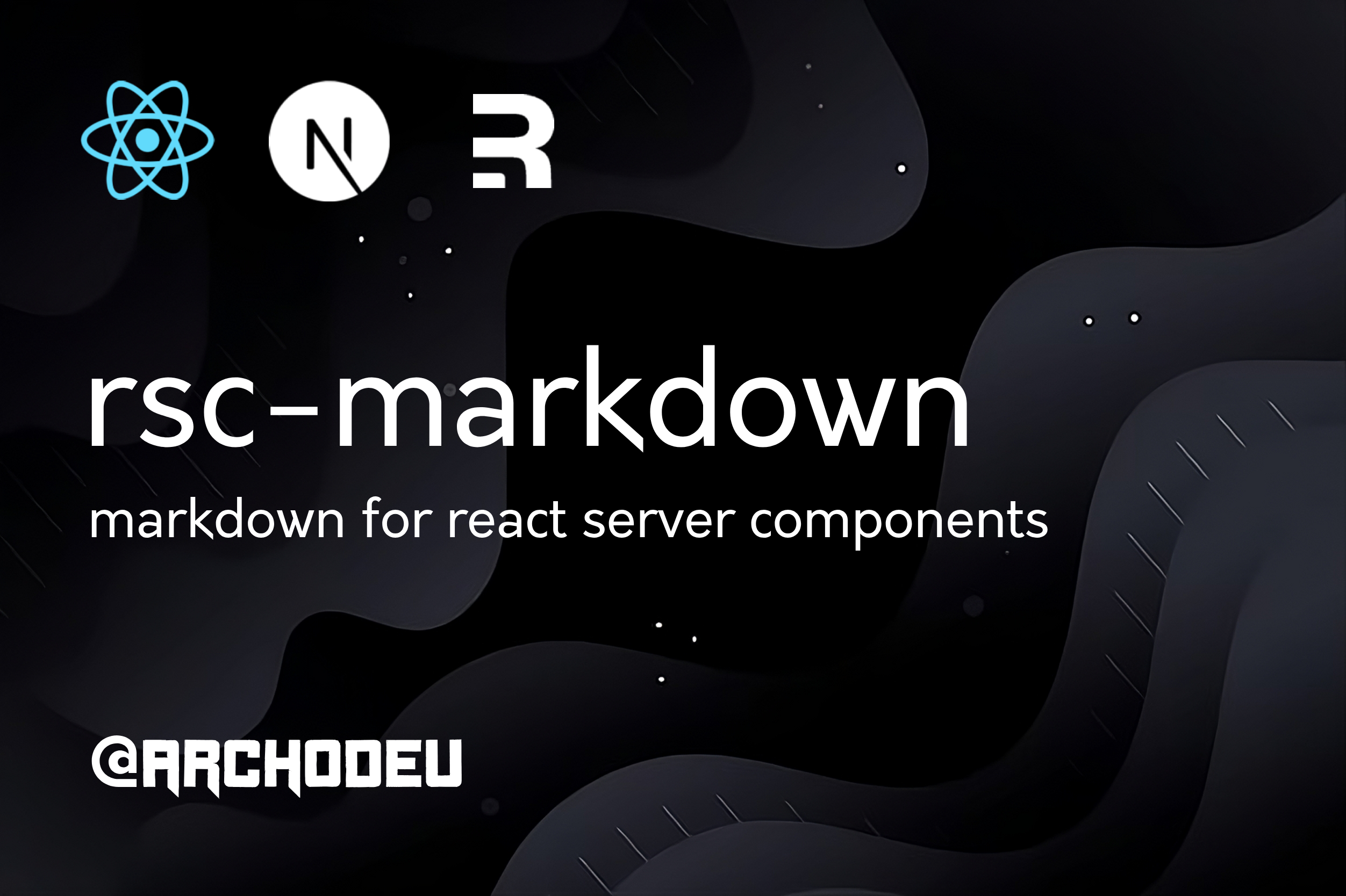 rsc-markdown: markdown for react server components