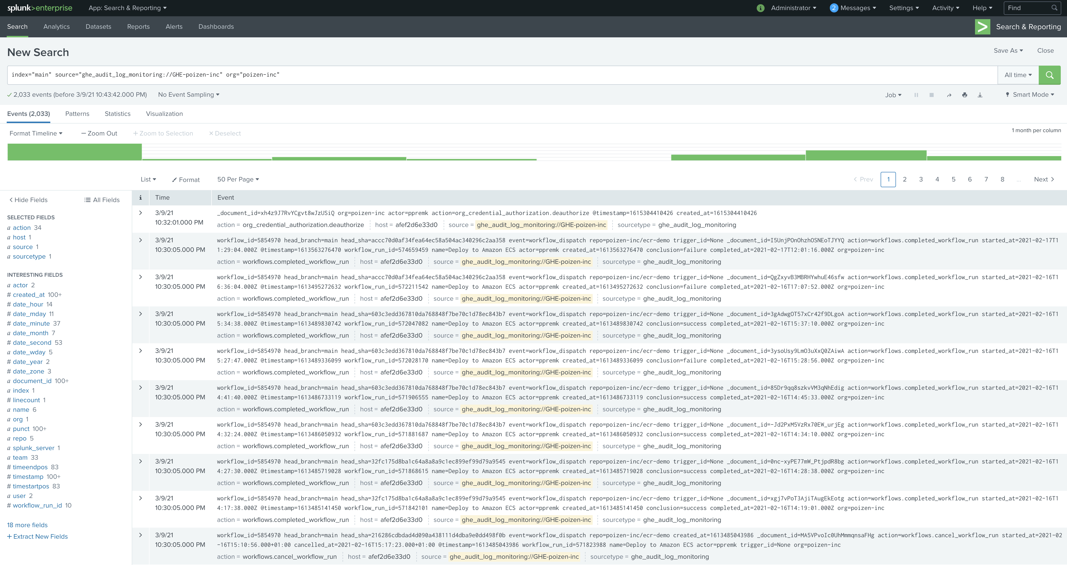 Splunk modular input demo