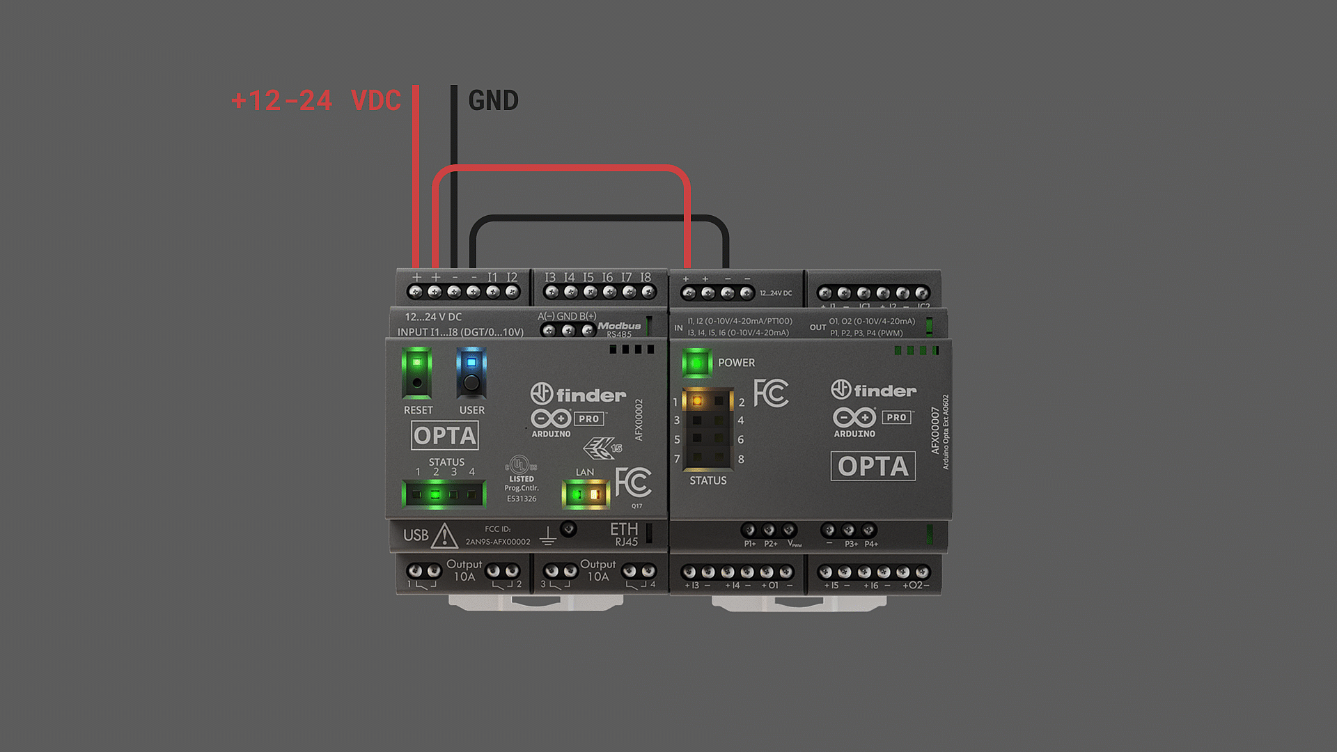 Status LED Example Animation