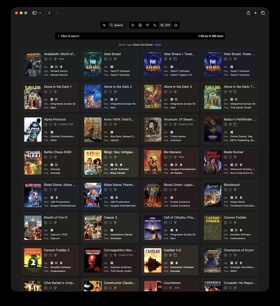 List Dark
