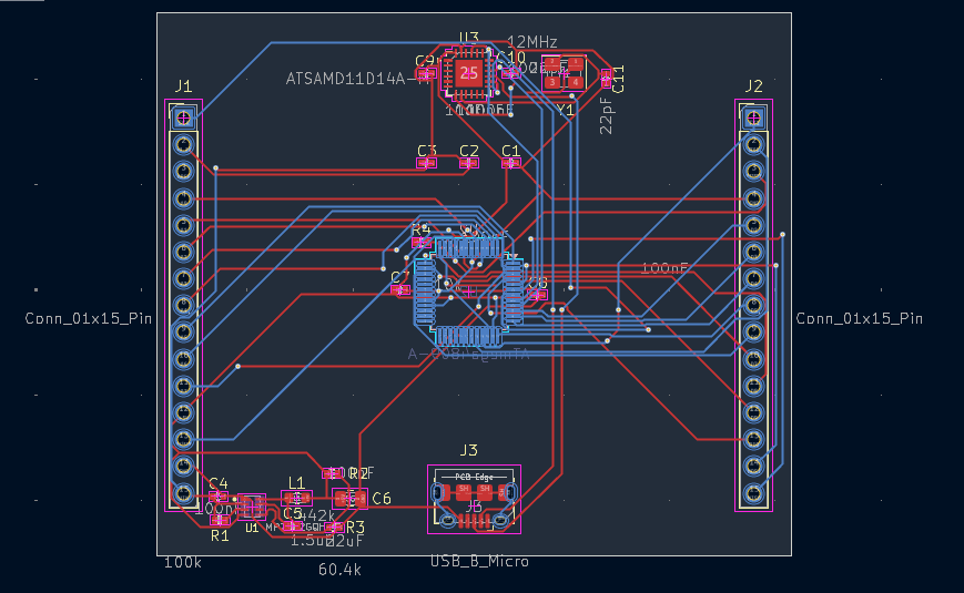 Arduino nano every pcb replica, from the project README