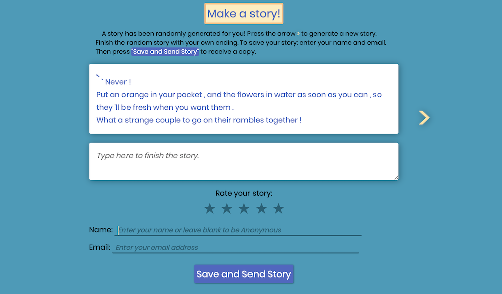 GitHub - ariabee/ministorymaker: Random mini story maker and generator ...