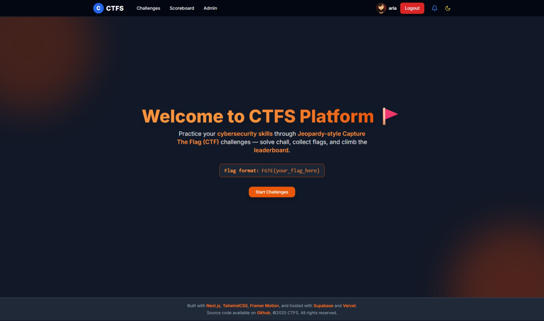 CTFS (Capture The Flag Simple)