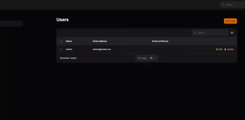 Filament Calculator modal example