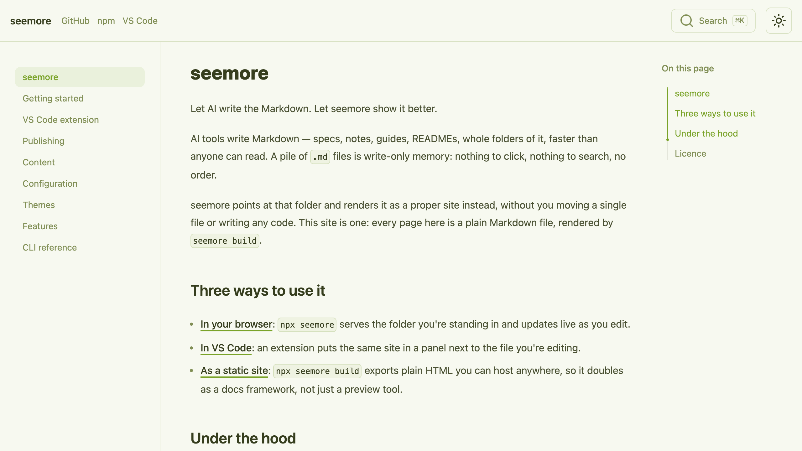 aspen theme